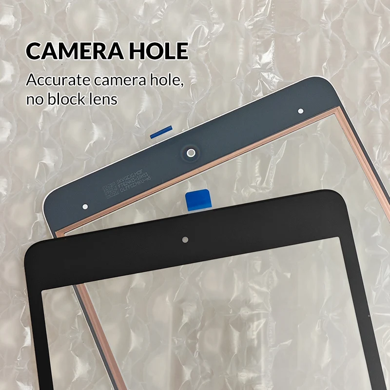 Pantalla táctil original para iPad Mini5, reemplazo de Panel digitalizador de cristal frontal con Oca, 1 unidad, A2126, A2124, A2133, A2125 - imagen 5