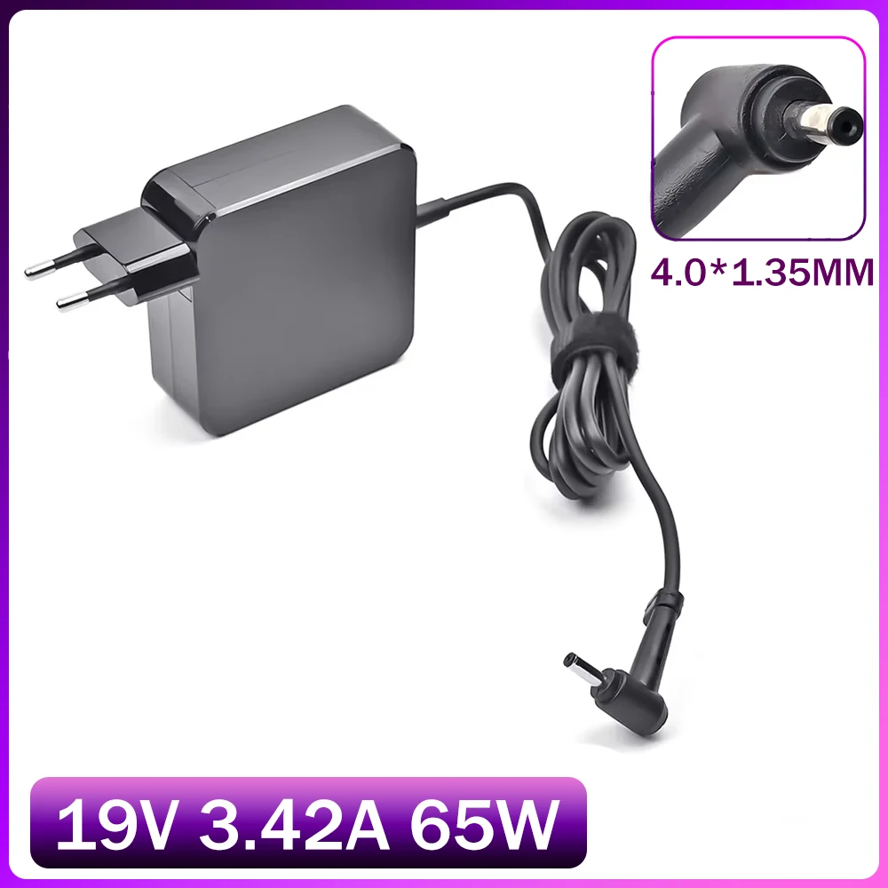 UE EE. UU. 19V 3.42A 65W 4,0*1,35 cargador de energía adaptador de ordenador portátil para Asus Zenbook UX32VD UX305CA ux31a x201e ux305f s200e ADP-65DW