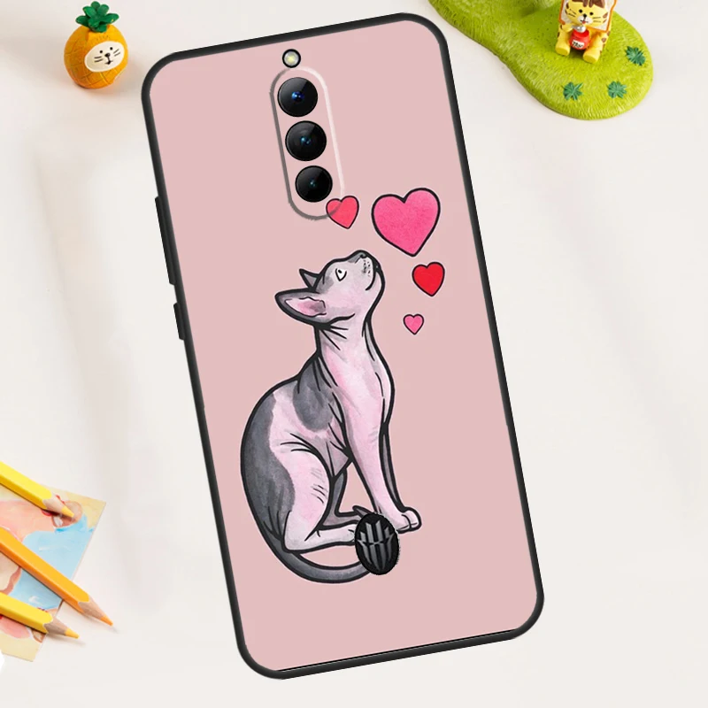 Satánico Sphynx-funda de teléfono para ZTE Nubia Red Magic 8 8S 9 Pro Plus 5G 5S 6R Redmagic 6 7 6S 7S Pro - imagen 5