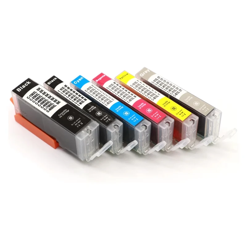 Cartucho de tinta PGI550 CLI551 550 551 para Canon Pixma MG5450 MG5550 MG5650 MG6350 IP7250 MG6450 MG6650 MG7150 MG7550 - imagen 5