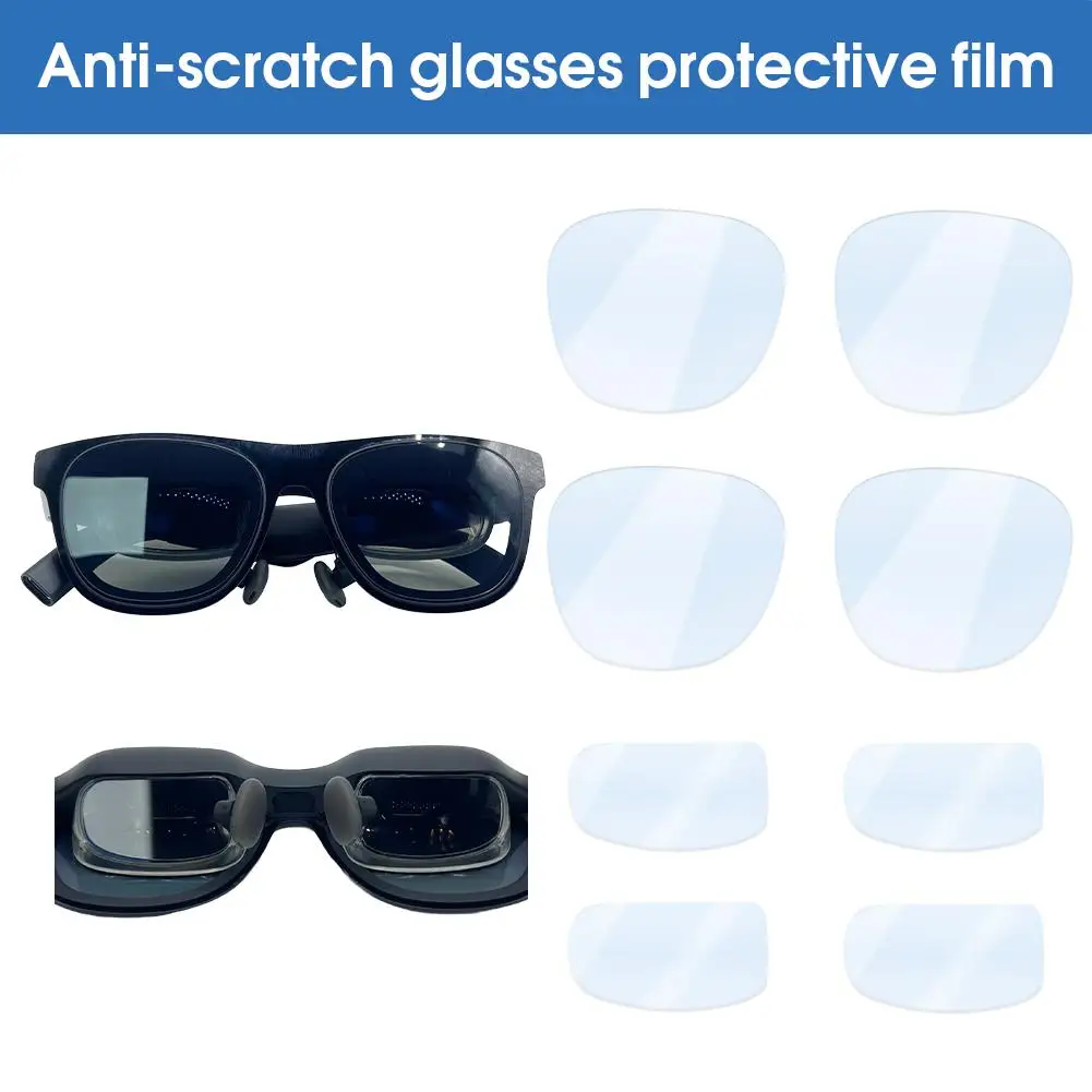 Para XREAL One película protectora antiarañazos película para gafas Accesorios inteligentes película de lente HD protección contra caídas película de lente para XREAL One - imagen 4