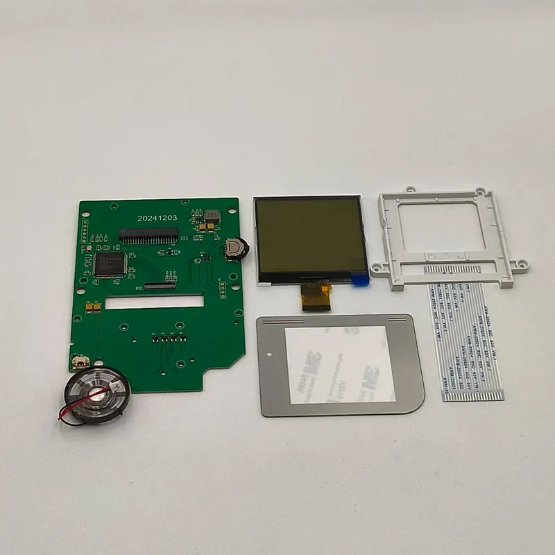 Pantalla de 2,5 pulgadas en escala de grises adecuada para Gameboy GB DMG LCD Fácil de instalar. No es necesario cortar abrir la cáscara. - imagen 5