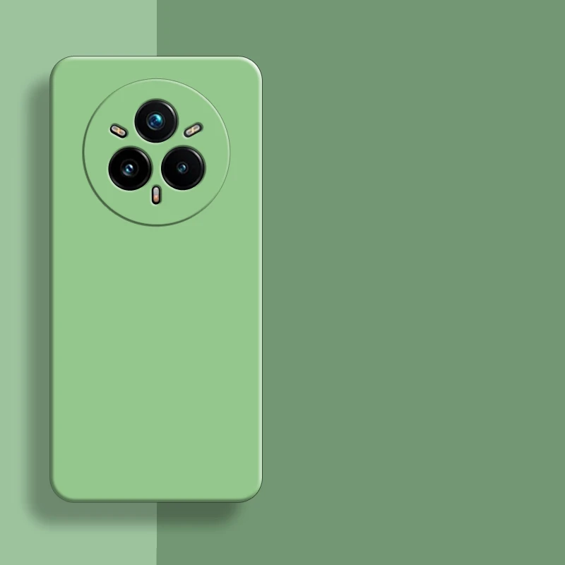 Para Realme 14 Pro + funda Realme 14 Pro Plus funda de 6,83 pulgadas Original goma de silicona líquida parachoques a prueba de golpes para Realme 14 Pro - imagen 5