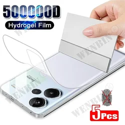 Protector Pantalla Hidrogel Xiaomi Redmi Poco Note 11-14 Pro Trasero