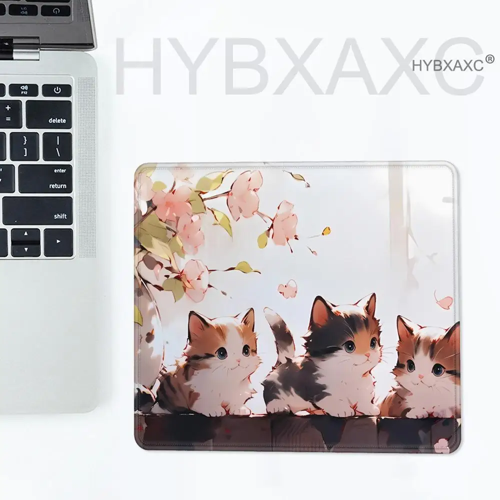 Accesorios de escritorio bonitos, alfombrilla de ratón rosa con dibujos animados, alfombrilla de ratón Overlock para juegos, alfombrilla antideslizante para ratón, alfombrilla mejorada para ordenador portátil - imagen 4