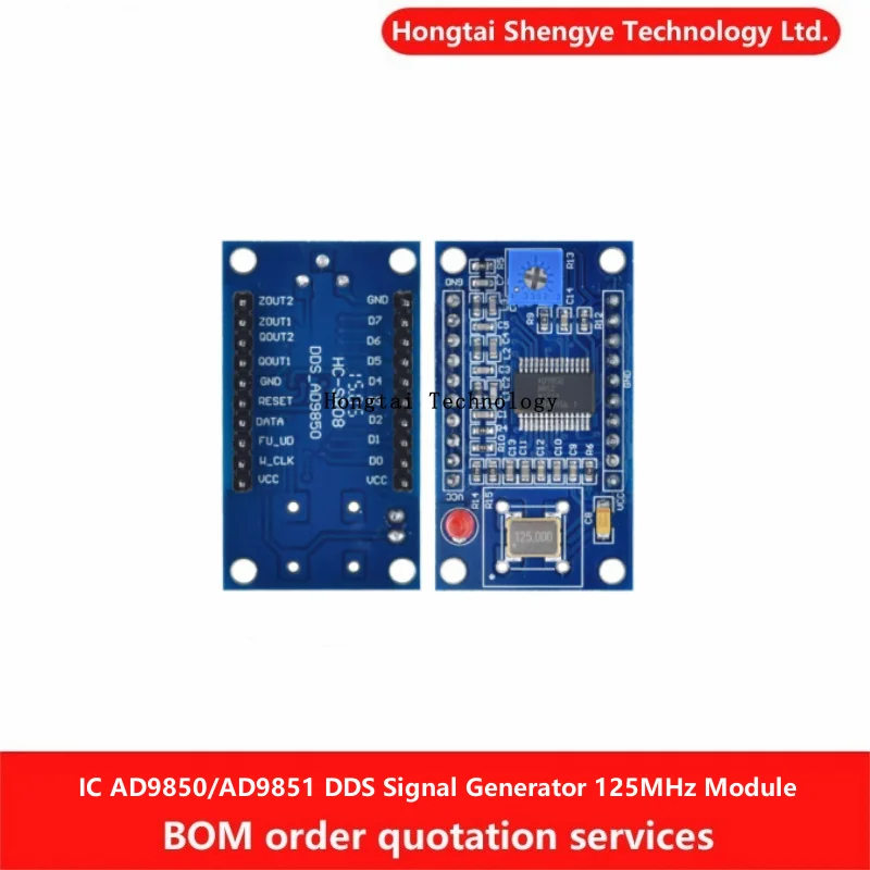 Módulo IC AD9850/AD9851 generador de señal DDS, placa de desarrollo de onda sinusoidal, 125MHz