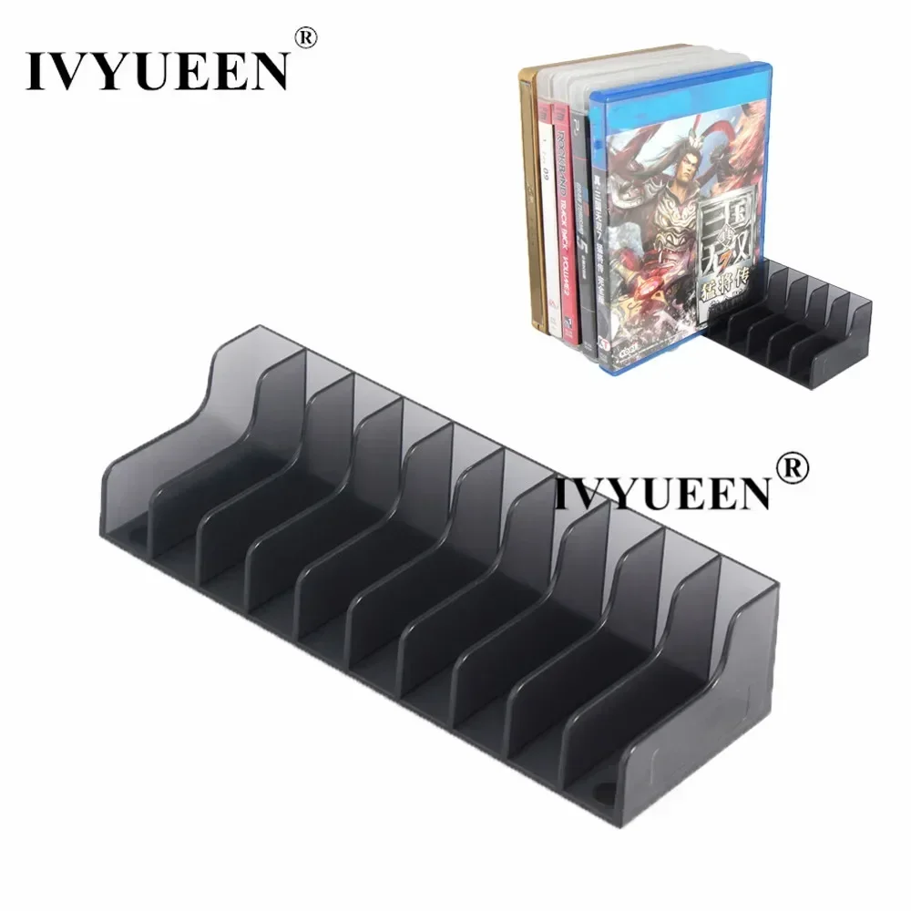 IVYUEEN 1 Uds para PS5 PS4 caja de disco de tarjeta de juego soporte Universal juego CD discos estuche protector soporte de almacenamiento para Playstation 5 4