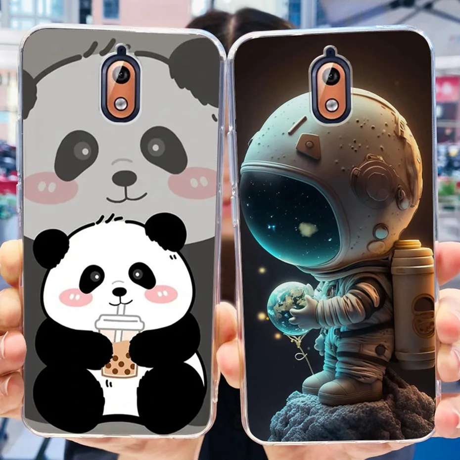 Funda con estampado encantador para Nokia 3,1 3, funda trasera de silicona suave TPU para Nokia3.1 Nokia3 TA-1032 TA-1028 TA-1049 TA-1057 - imagen 2