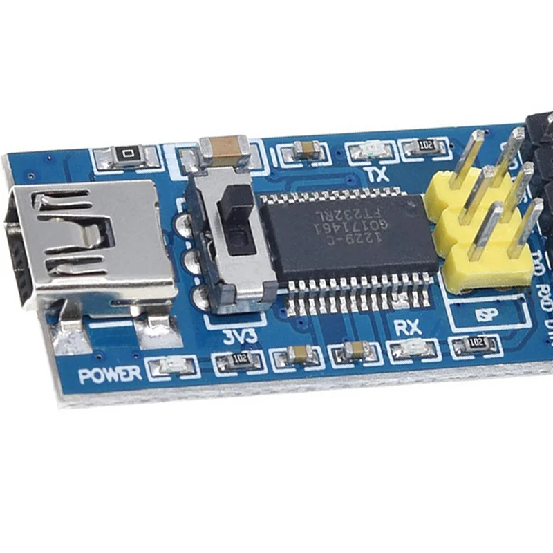Módulo FT232RL FTDI USB a TTL 5V 3,3 V Cable de descarga del depurador al módulo adaptador serie para Arduino, FT232RL - imagen 2