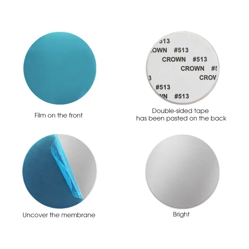 초박형 마그네틱 시트 휴대폰 거치대, 아이폰 14 13 샤오미 화웨이 디스크 스티커 마운트 태블릿 데스크 자석 스탠드 - imagen 5