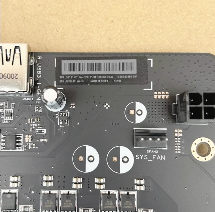 Placa base L96321-001 para HP GT12 GT13, sistema de L96321-601, AM4 B450 - imagen 2