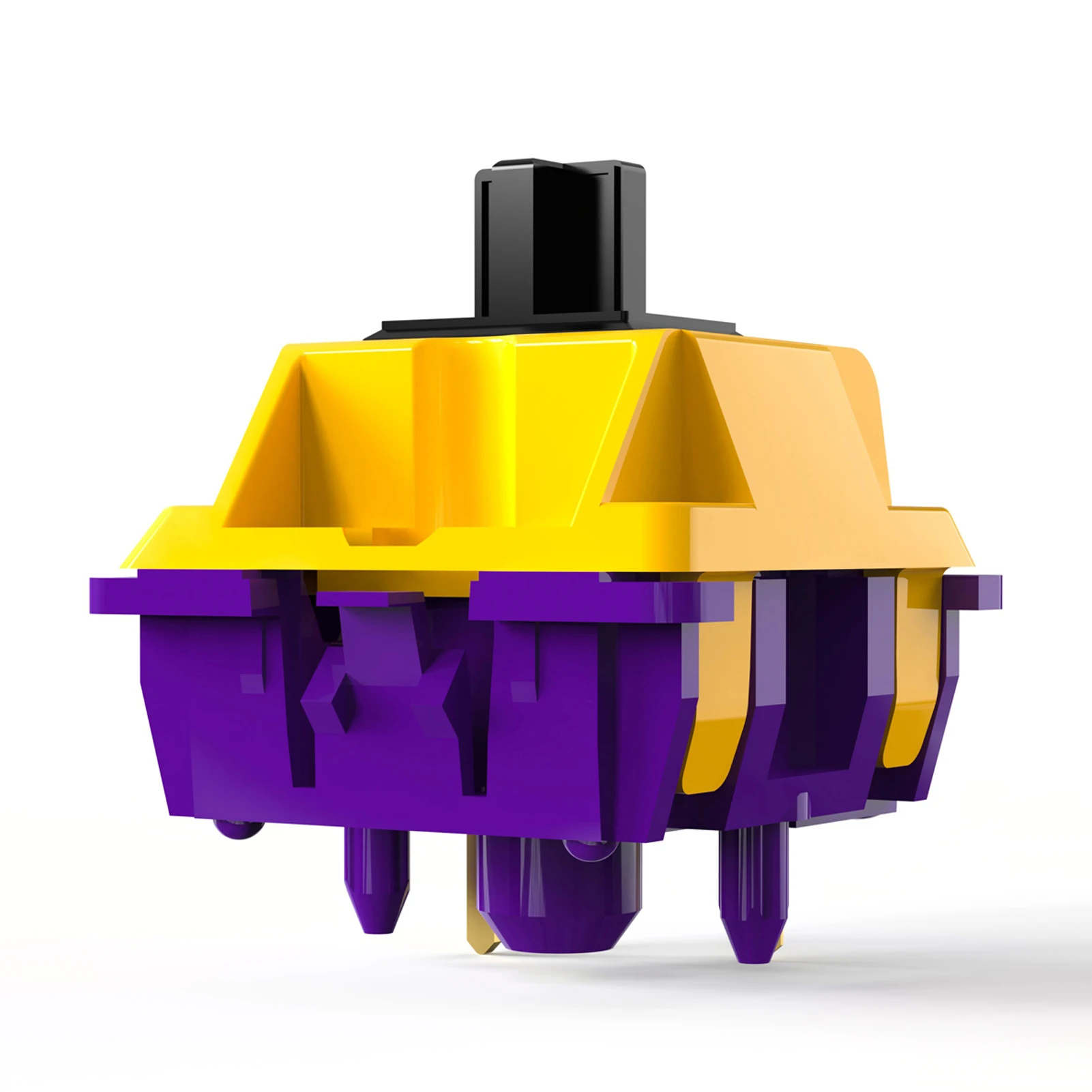 DUROCK Mamba LY interruptores lineales de tallo 60g resorte largo POM carcasa de mezcla de nailon interruptores de teclado mecánico para juegos - imagen 2