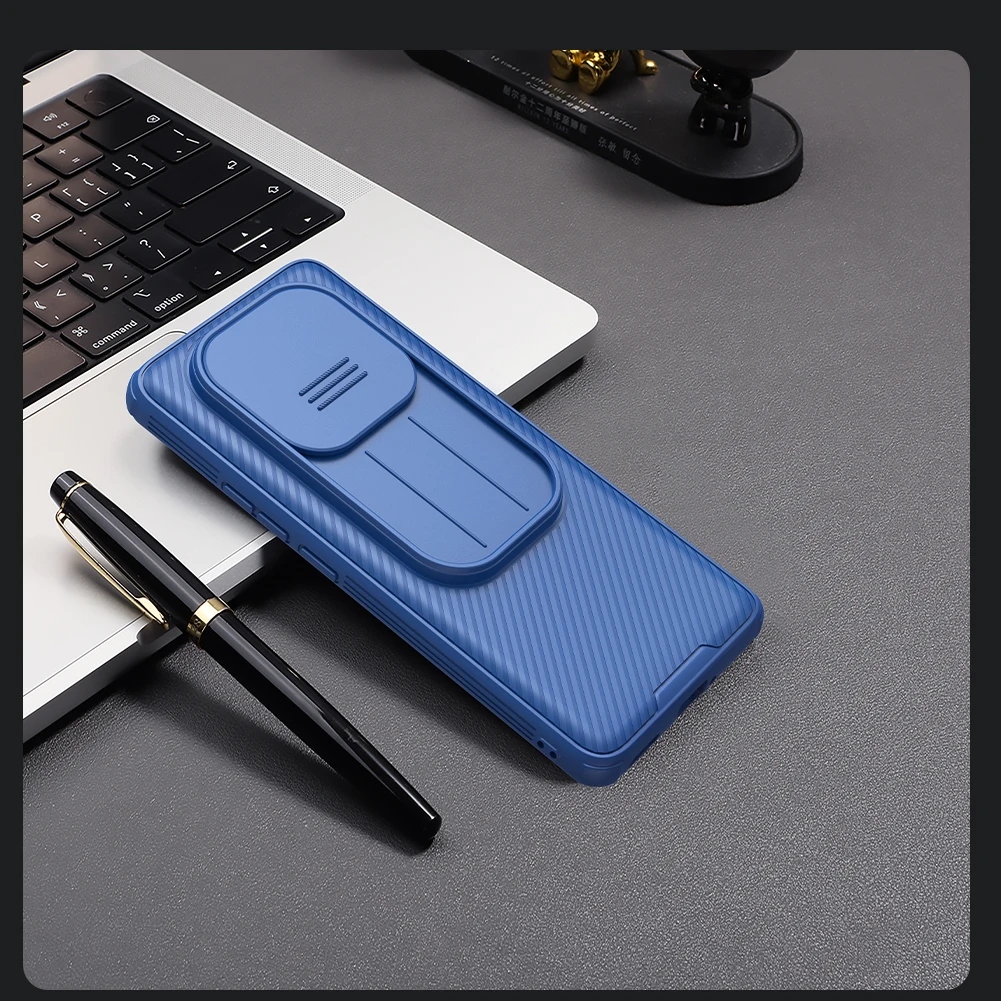 Para Redmi note 14 pro plus funda NILLKIN funda protectora de lente deslizante para Redmi note 14 pro + funda antideslizante Camshield - imagen 5