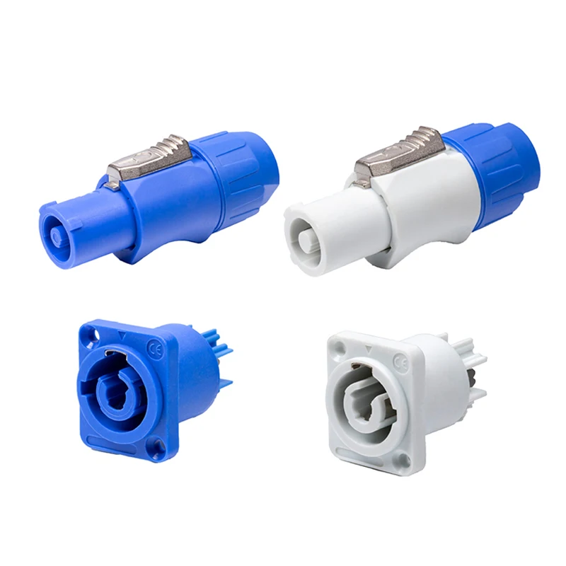 5 uds 20A conector Powercon enchufe macho NAC3FCA NAC3FCB enchufe NAC3MPA Cable de CA 250V adaptador de enchufe de alimentación para pantalla LED de luz de escenario - imagen 3