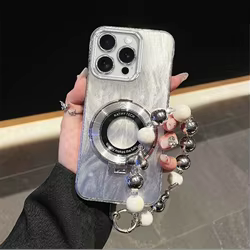 Funda Samsung Galaxy S23 Ultra con Pulsera Cuentas Lujo – Antichoque