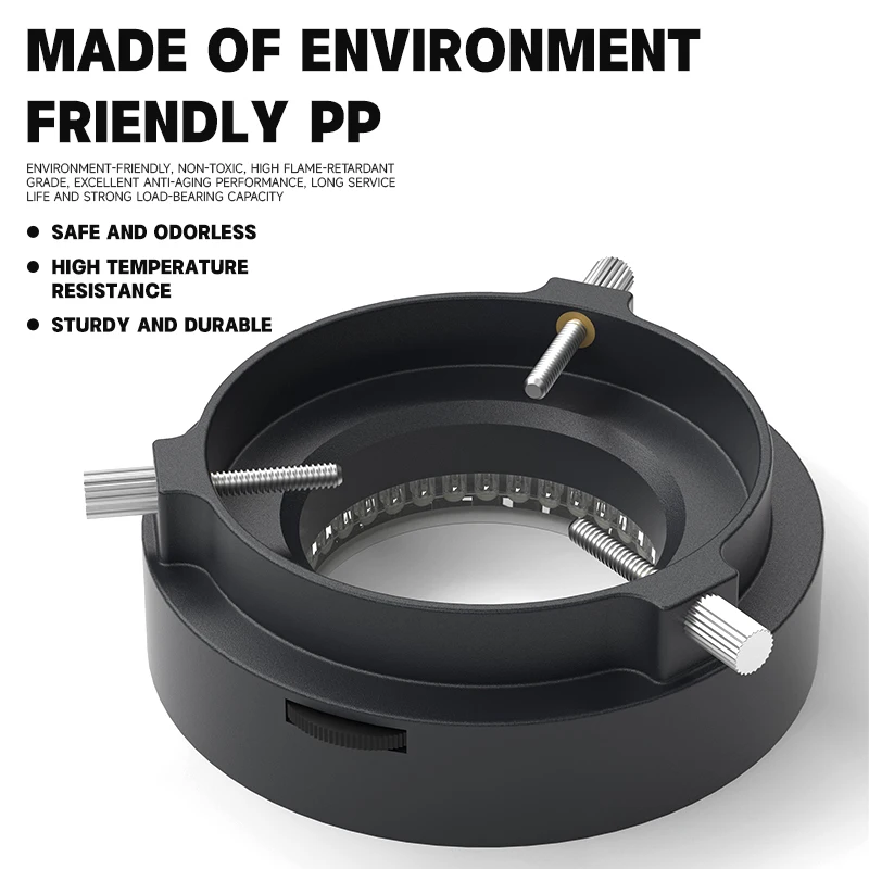 LUOWEI LS03 microscopio fuente de luz LED alto brillo sin parpadeo admite microscopios de hasta 80MM de diámetro herramienta de reparación - imagen 3