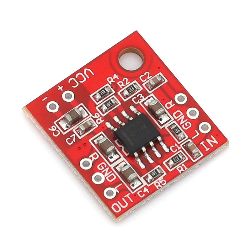 Placa amplificadora de auriculares TDA1308, módulo de placa de preamplificador de amplificador de auriculares, 3V-6V - imagen 4