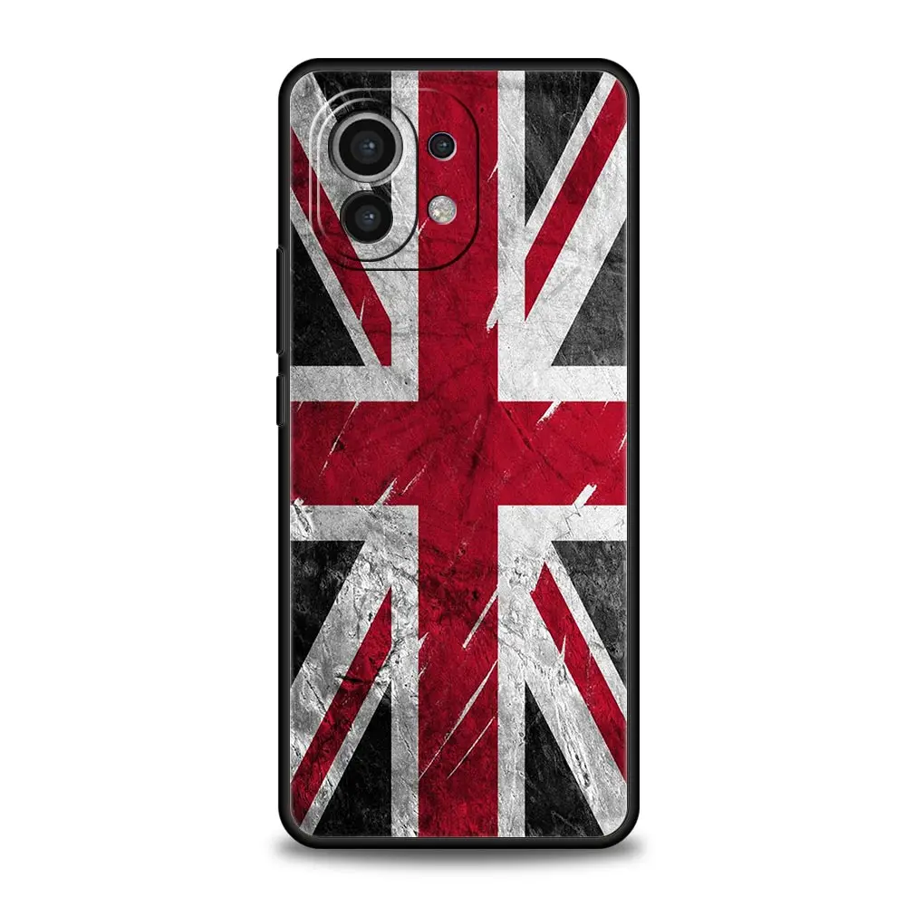 Funda de silicona con banderas de Inglaterra para teléfono, carcasa para Xiaomi 14, 13T, 12T Pro, 12, 13, 11 Ultra, Mi Note 10 Lite, 10T, 5G, 11X Pro, 11T, 11i, 9T - imagen 5