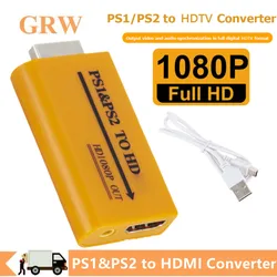 Convertidor PS1 PS2 a HDMI 1080P – Audio y Vídeo Alta Definición
