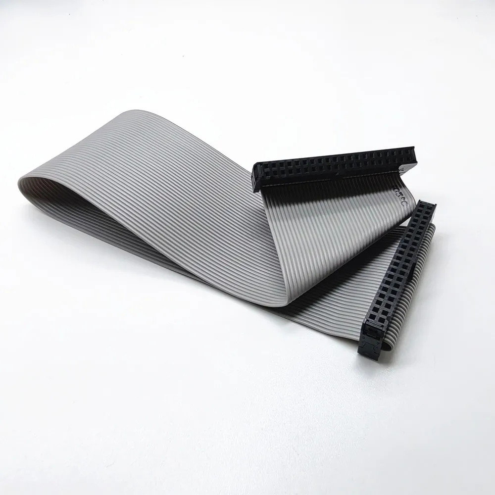 Cable de datos de reemplazo de 40 pines Cable IDE hembra a hembra Cable de extensión de datos IDE de doble fila 30 cm para disco duro de servidor