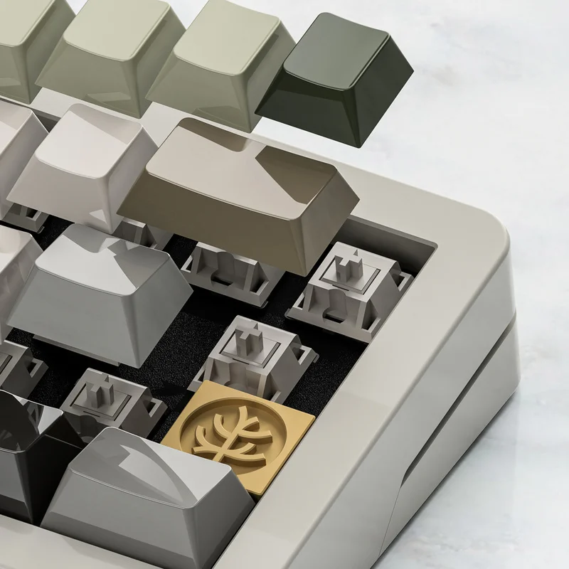 Probador de interruptores Puff40, modelo de teclado personalizado de 40 teclas, caja de colección, adorno de mesa, accesorios de teclado mecánico - imagen 4