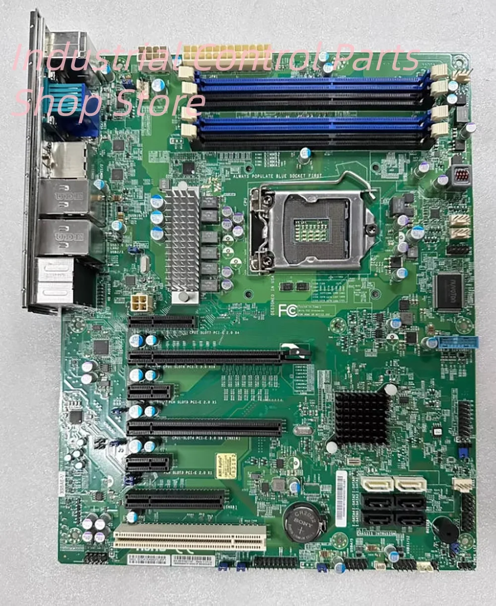 Placa base de servidor de un solo enchufe X9SAE-V - imagen 3