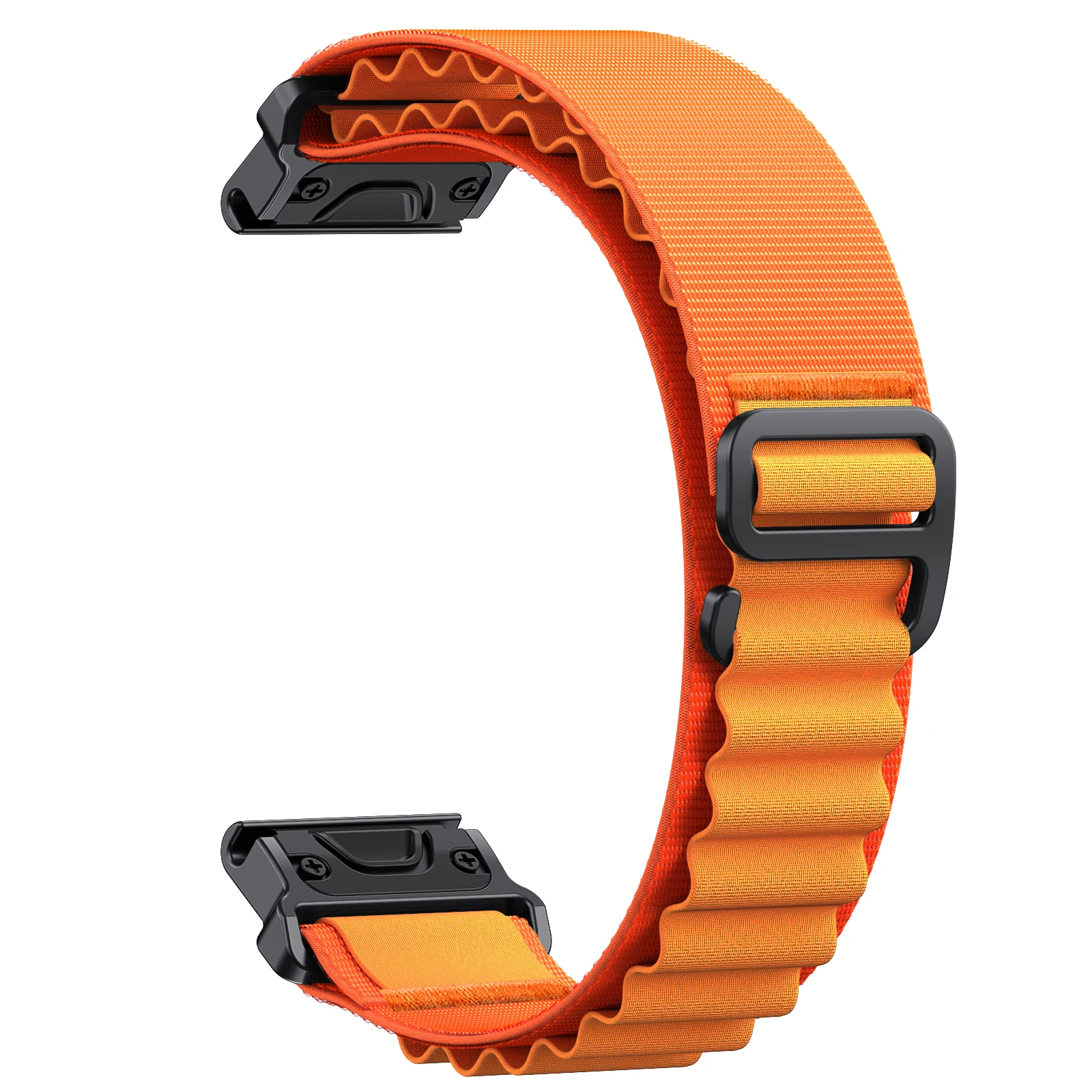 Correa de nailon de ajuste rápido de 22mm y 26mm para Garmin Fenix 8 7X 7 Pro Fenix 6X 6 5X 5Plus Tactix 7 Forerunner 965 955 Enduro 2 Loop Band - imagen 5