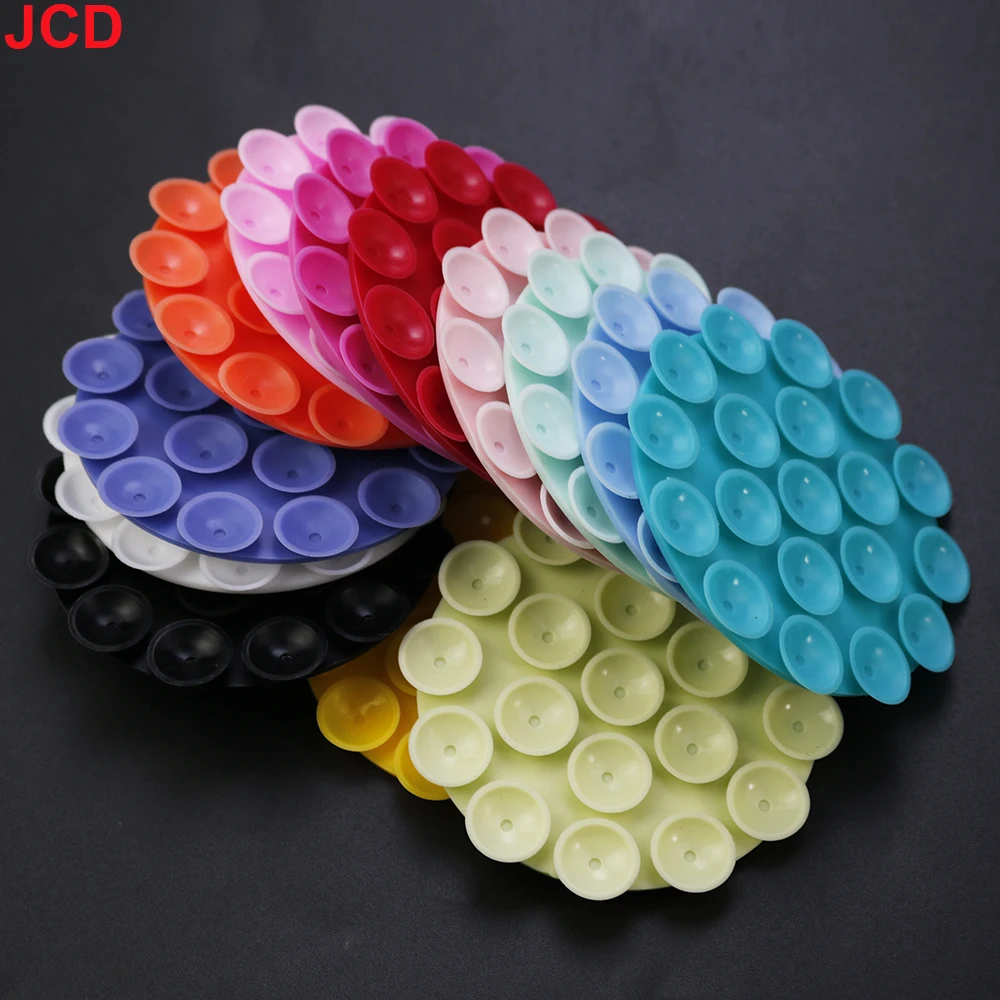 JCD 1 Uds ventosa de silicona portátil soporte para teléfono montaje de doble cara soporte de navegación para coche soporte Universal para teléfonos móviles - imagen 3