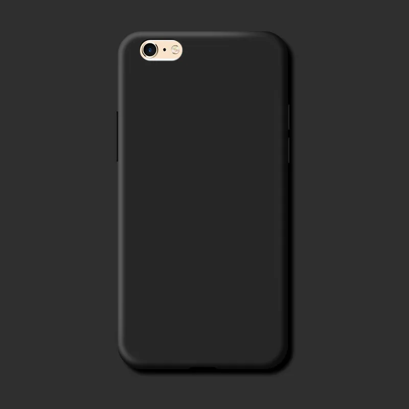 Funda Original Fundas para iphone 6 6s, funda protectora trasera de silicona líquida a prueba de golpes para iphone6 Plus - imagen 2