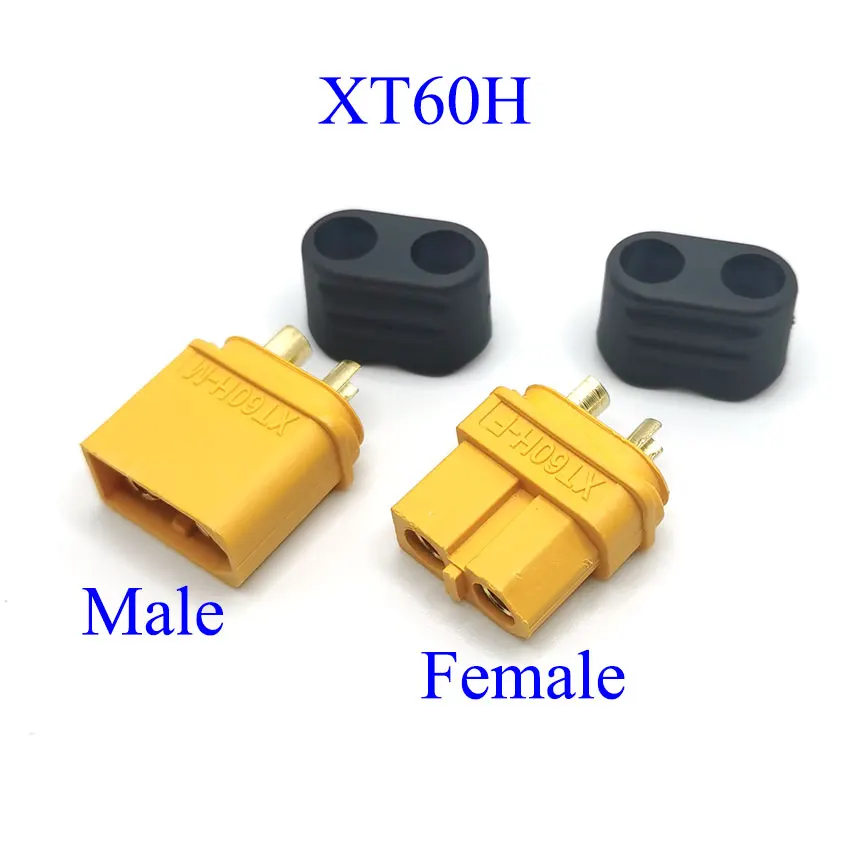 100 Uds (50 pares) macho hembra XT60 XT60H conector tipo bala para conectores RC batería Lipo