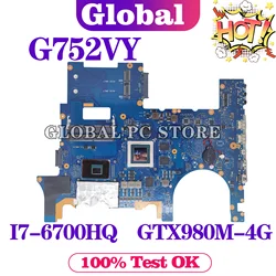 Placa base compatible ASUS ROG KEFU G752VY/VT/VL