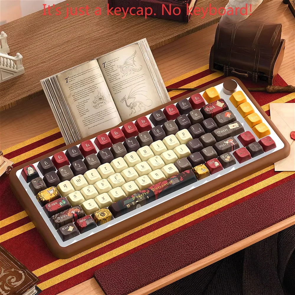 Teclas Gryffindor 158 teclas PBT Cherry MDA Lion y The Maiden para teclado mecánico Mx Gateron Kailh Switch ISO - imagen 4