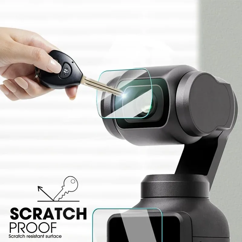 Vidrio templado 10 en 1 para DJI OSMO Pocket 3 lente cámara película 9H HD Protector de pantalla antiarañazos para accesorios de vidrio de cámara DJI - imagen 5
