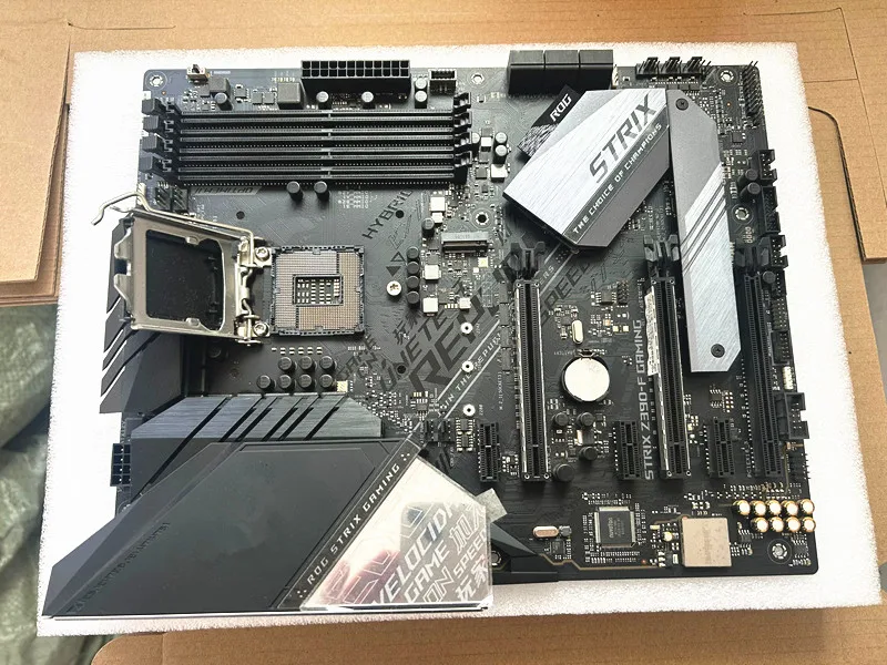 Para Asus ROG STRIX Z390-F placa base para juegos DDR4 8. a 9 a generación i9 i7 i5 i3 128GB RGB CrossFireX Z390 - imagen 2