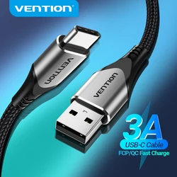Vention Cable USB-C Carga Rápida para Samsung S21 y Xiaomi Redmi Note 8