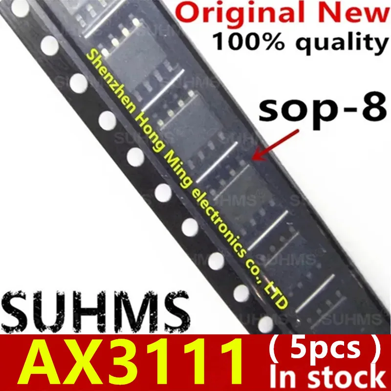 (5 piezas) 100% nuevo conjunto de chips AX3111 AX3111ESA sop-8