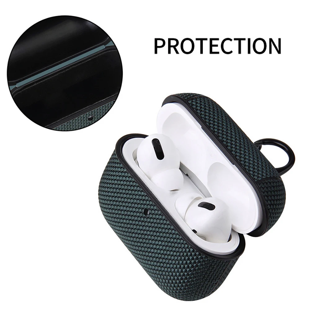 Funda de nailon suave para Apple Airpods Pro 2, cubierta de nailon a prueba de golpes para Apple AirPods 3 2, fundas para auriculares para AirPods Pro 3 2 1 - imagen 4