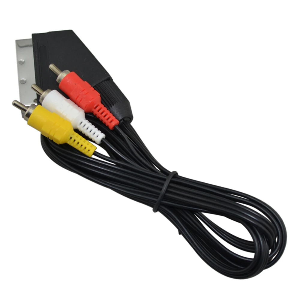 Cable Scart a 3 RCA AV TV Video para consola NES, controlador de juego, accesorios para juegos - imagen 3