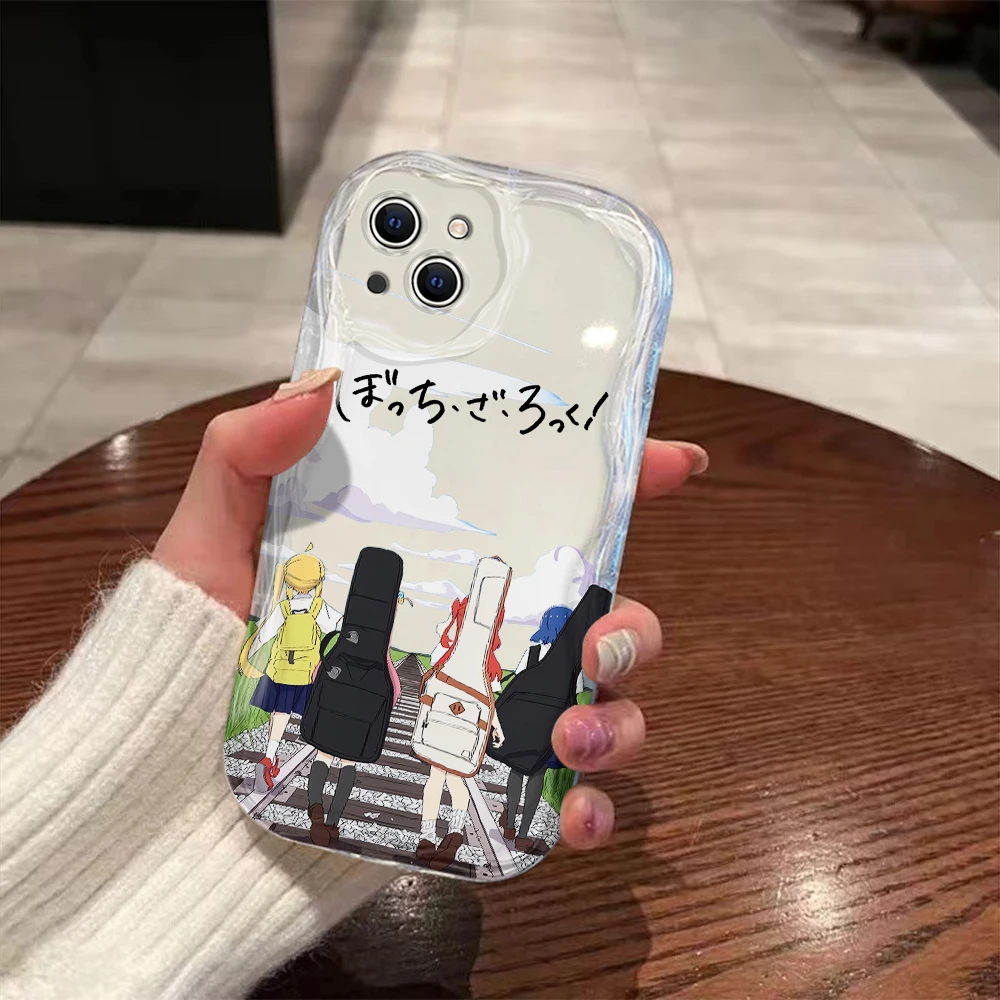 Funda Anime b-bocchi the rock 3D Wave para OPPO A98 A94 A93 A92 A79 A78 A76 A58 A57 A55 A38 A33 A17 A16 A15 2020 4G 5G - imagen 5