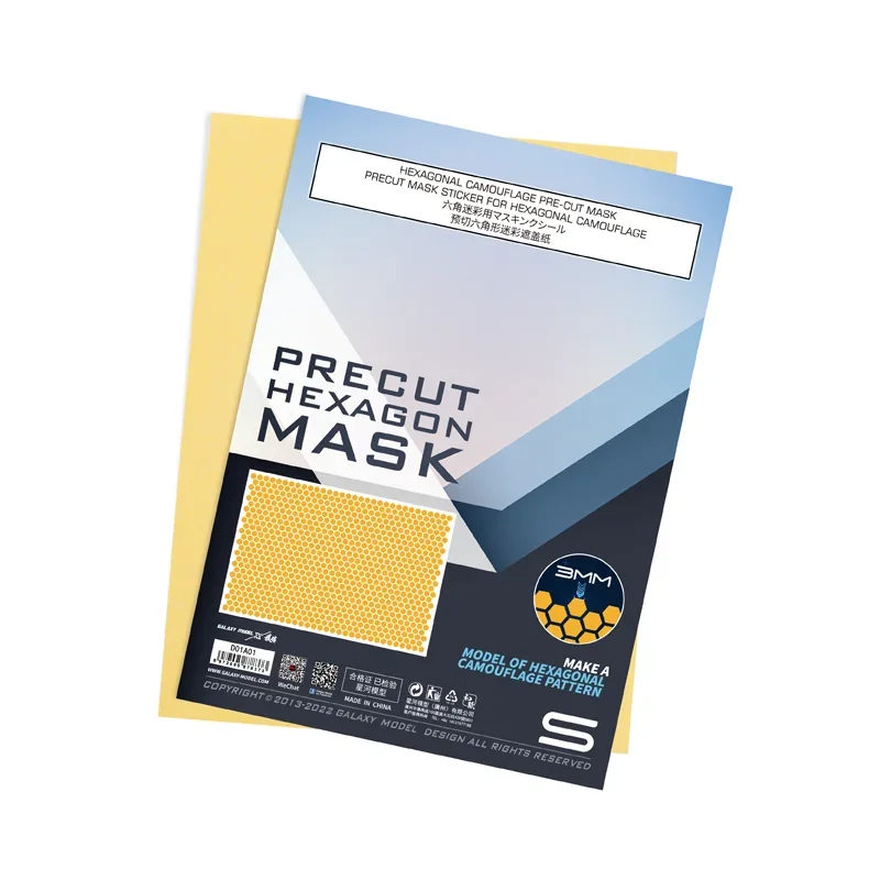 Galaxy D01A01-A42 máscara de camuflaje precortada modelo herramientas de pintura pegatinas de cubierta General para modelo Gundam Hobby accesorio de herramientas de bricolaje - imagen 5