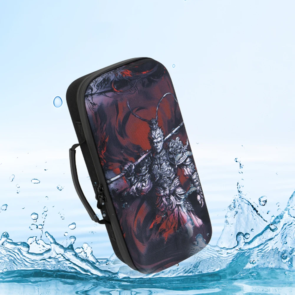 Estuche de transporte duro, bolsa de almacenamiento portátil de viaje a prueba de golpes con bolsillo para accesorios para consola de juegos Asus Rog Ally X/Rog Ally - imagen 4