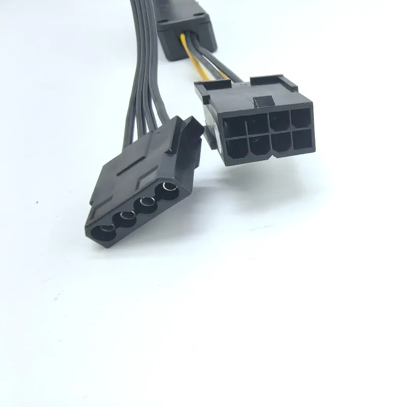 Adaptador GPU 8P 12V hembra a Molex 4P para disco duro, 45 cm - imagen 5