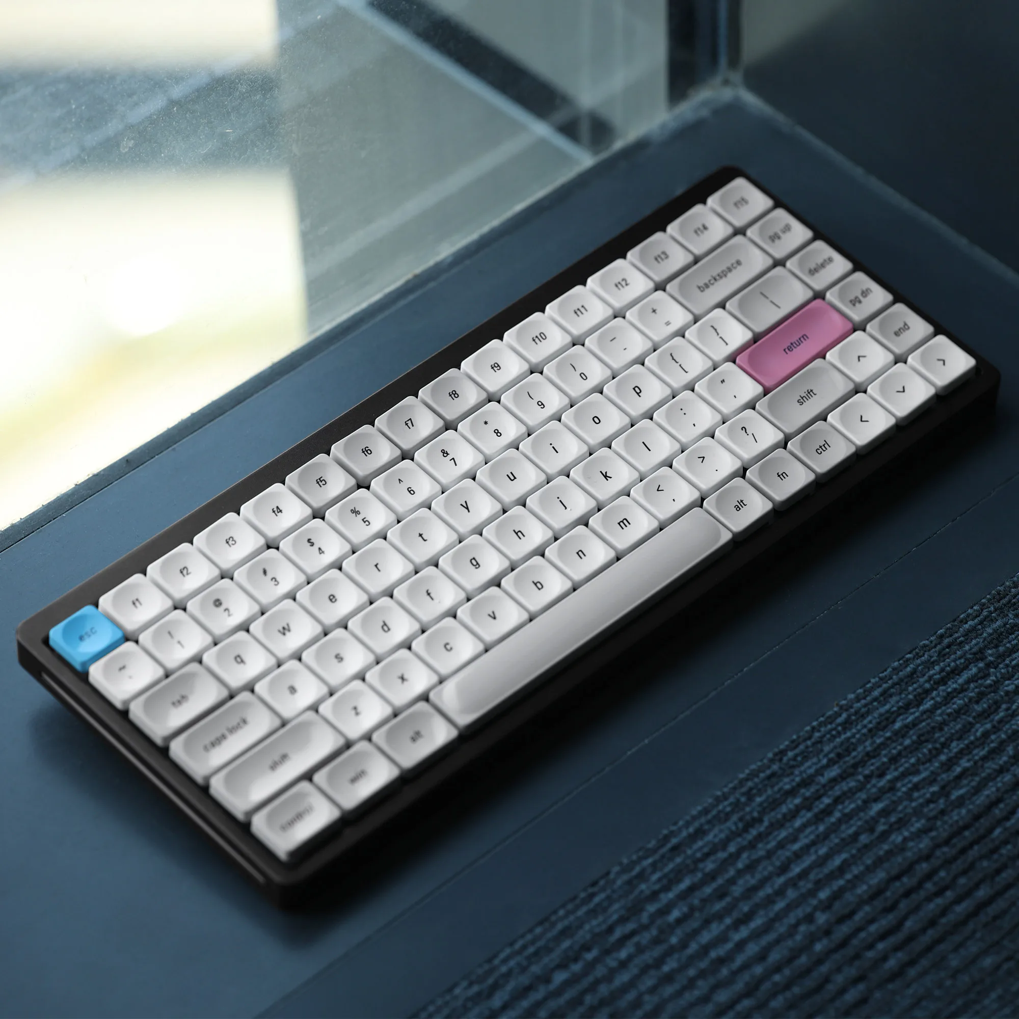 Chosfox LCK Keycap Cross Core Square PBT Keycap Teclado mecánico de sublimación térmica Teclado de perfil bajo Interruptor de perfil bajo - imagen 5