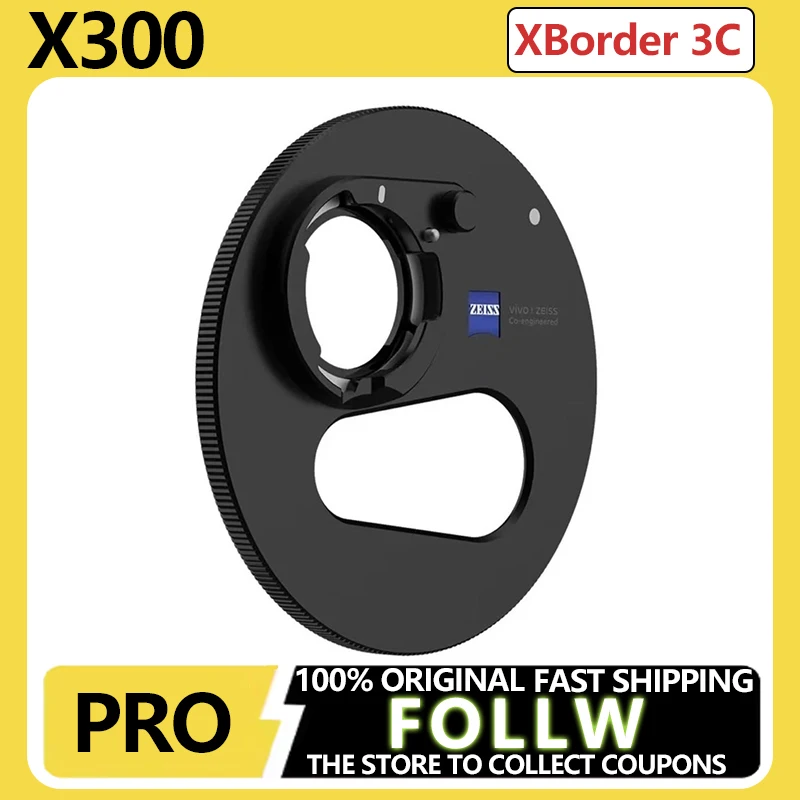 Vivo X300 Pro Zeiss 2,35x teleobjetivo de enfoque largo anillo de transferencia versión negra accesorio de fotografía para teléfono móvil Oringinal