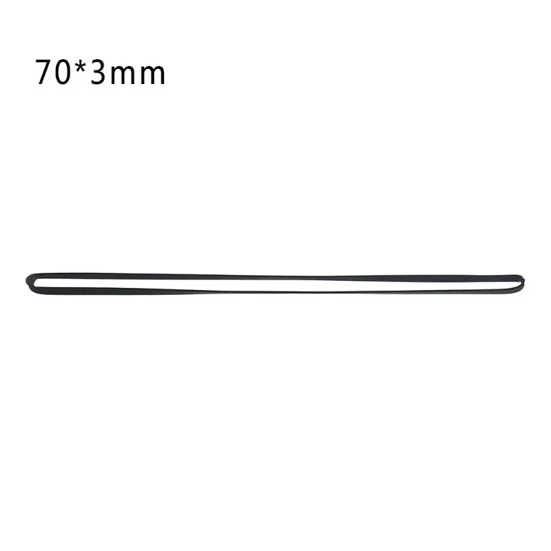 Correa transmisión plana M2EC 3mm ancho, correa para tocadiscos, repuesto compatible con tocadiscos vinilo - imagen 4