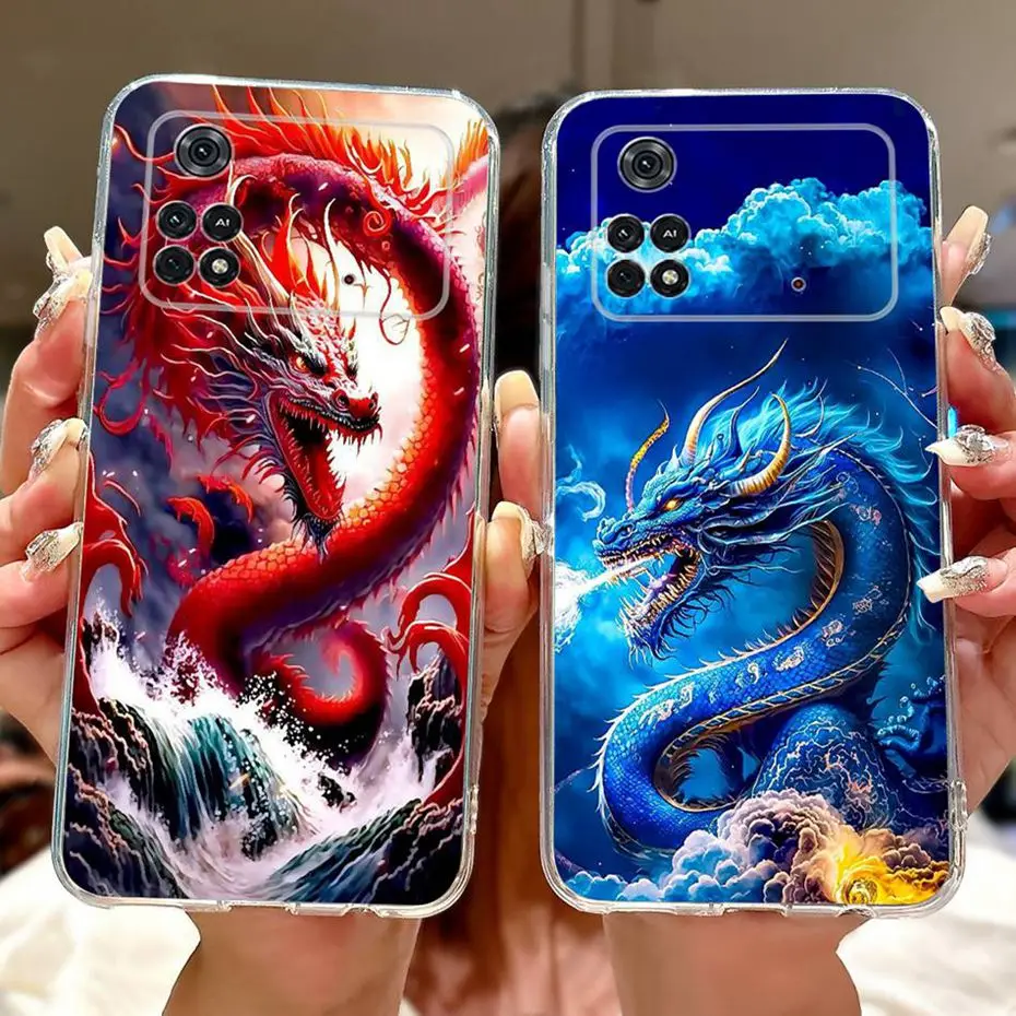 Funda de pintura de moda para Xiaomi Poco M4 Pro, fundas de teléfono de silicona suave TPU para Xiaomi Poco M4 5G M4Pro 5G 4G, parachoques de cubierta trasera - imagen 3