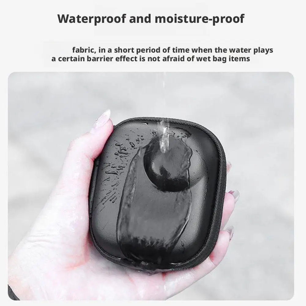 Para DJI OSMO Nano Estuche de transporte bolsa de viaje con cremallera accesorio de cámara bolsa de almacenamiento PU carcasa dura anticaída funda a prueba de golpes - imagen 4