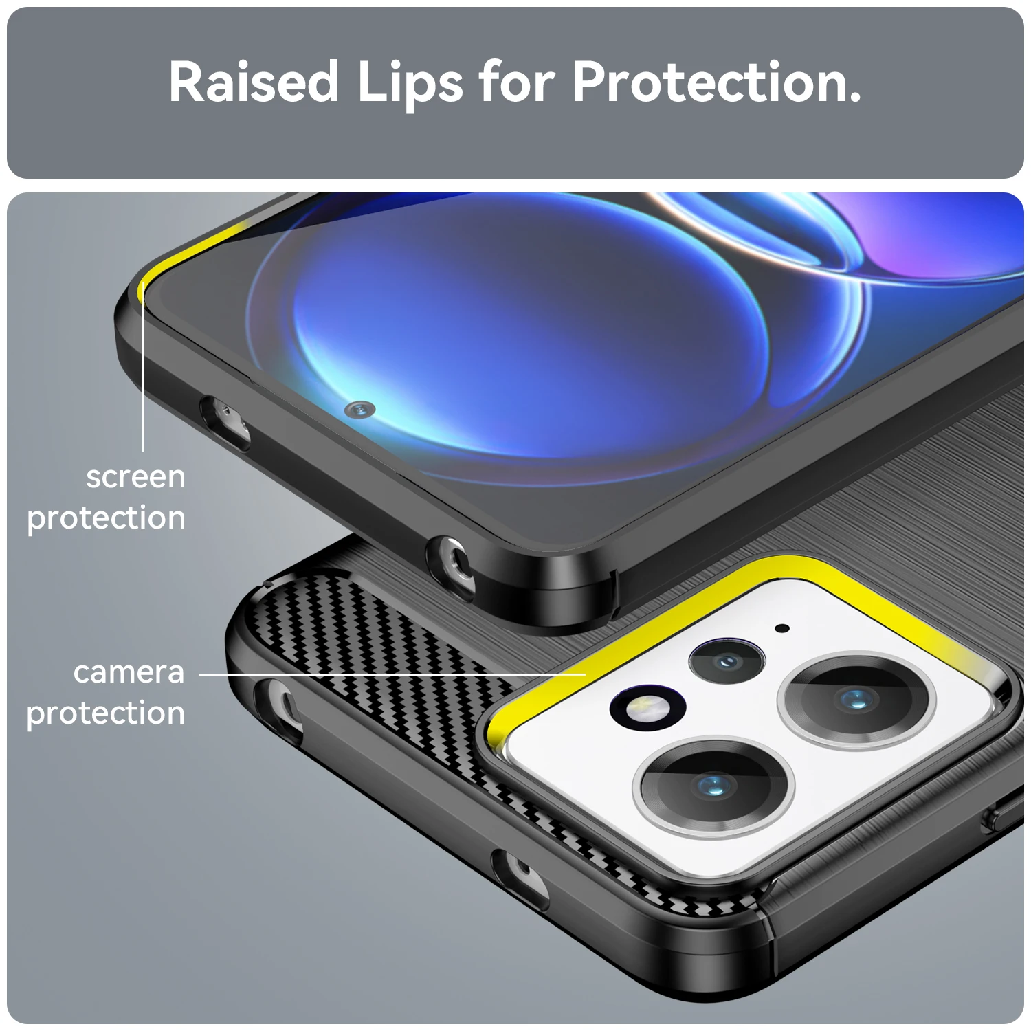 Funda Silicona Xiaomi Redmi Note 12 4G/5G – Resistente a Golpes - imagen 4
