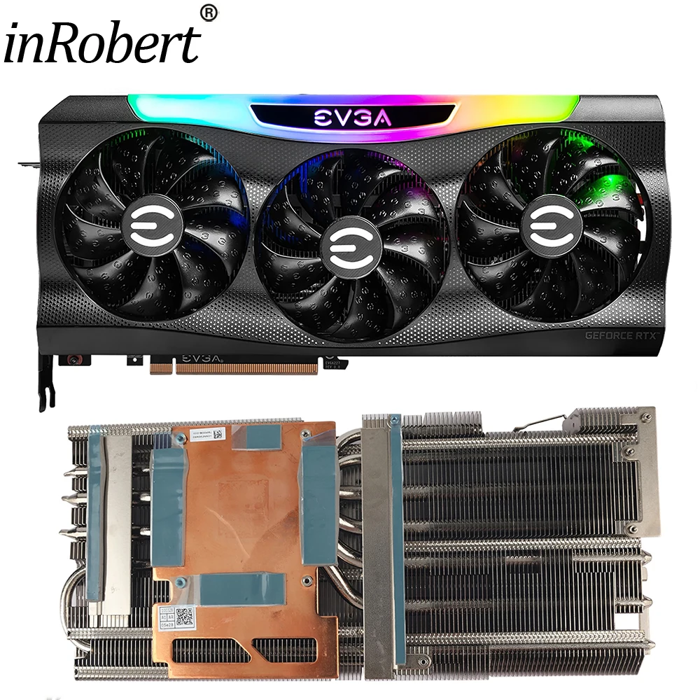 Placa gráfica bloque de aluminio para EVGA GeForce EVGA RTX 3070 3080 3090 tarjeta de vídeo ULTRA GAMING disipadores de calor de refrigeración del radiador