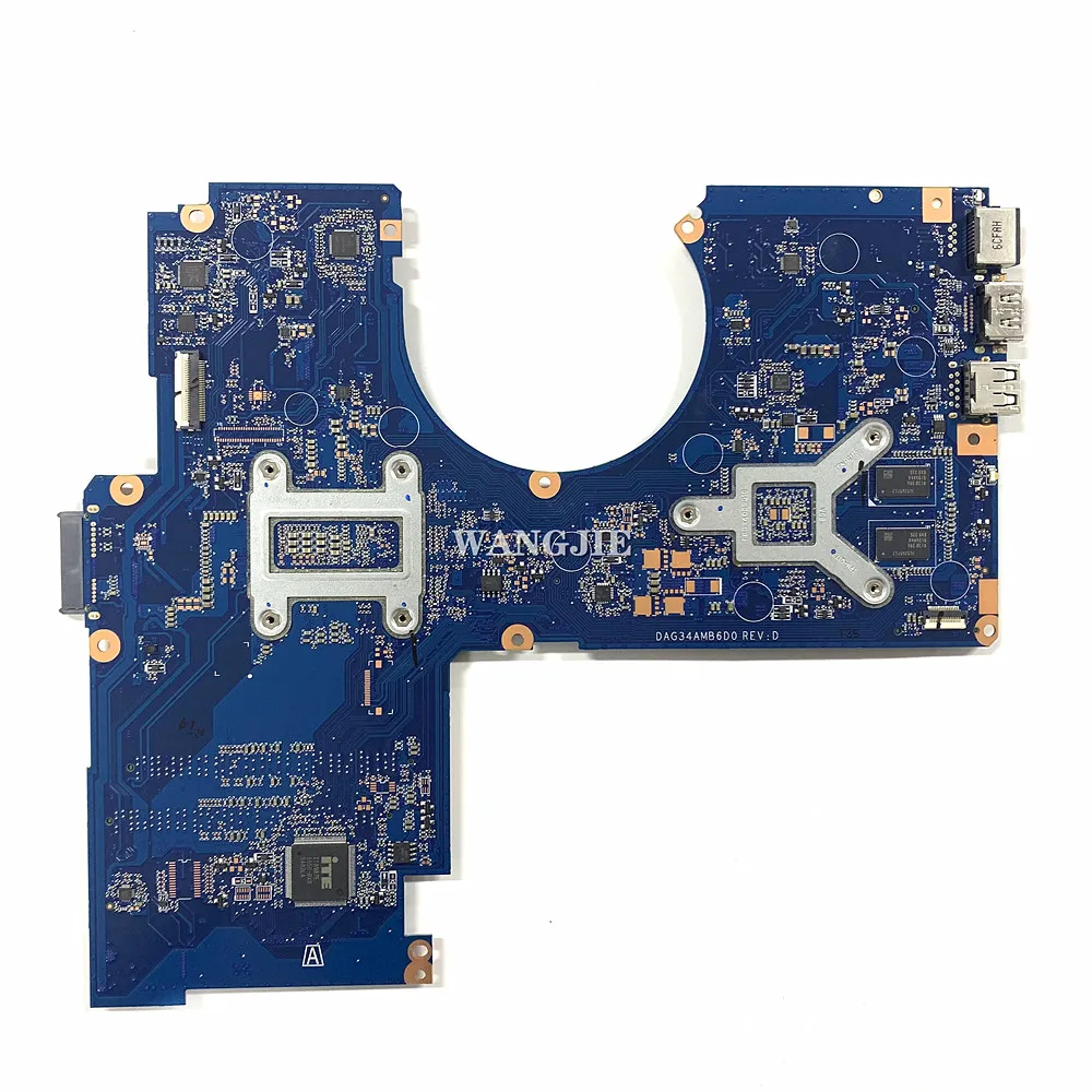 Placa base para portátil DAG34AMB6D0 G34A para HP 15-AU 15-au010wm 913604 -501 913604 -001 913604 -601 W I7-7500U 940MX 2G - imagen 2
